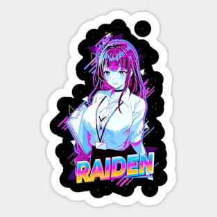 Raiden Shogun Genshin impact Sticker